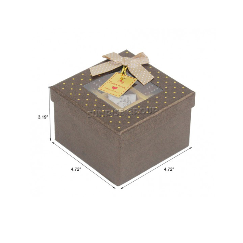 Anpassad handgjord lyxig rektangelförpackning hårt papper macaroon chokladask
